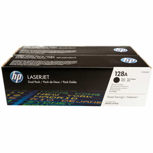 HP 128A Black Original LaserJet Toner Cartridge CE320A